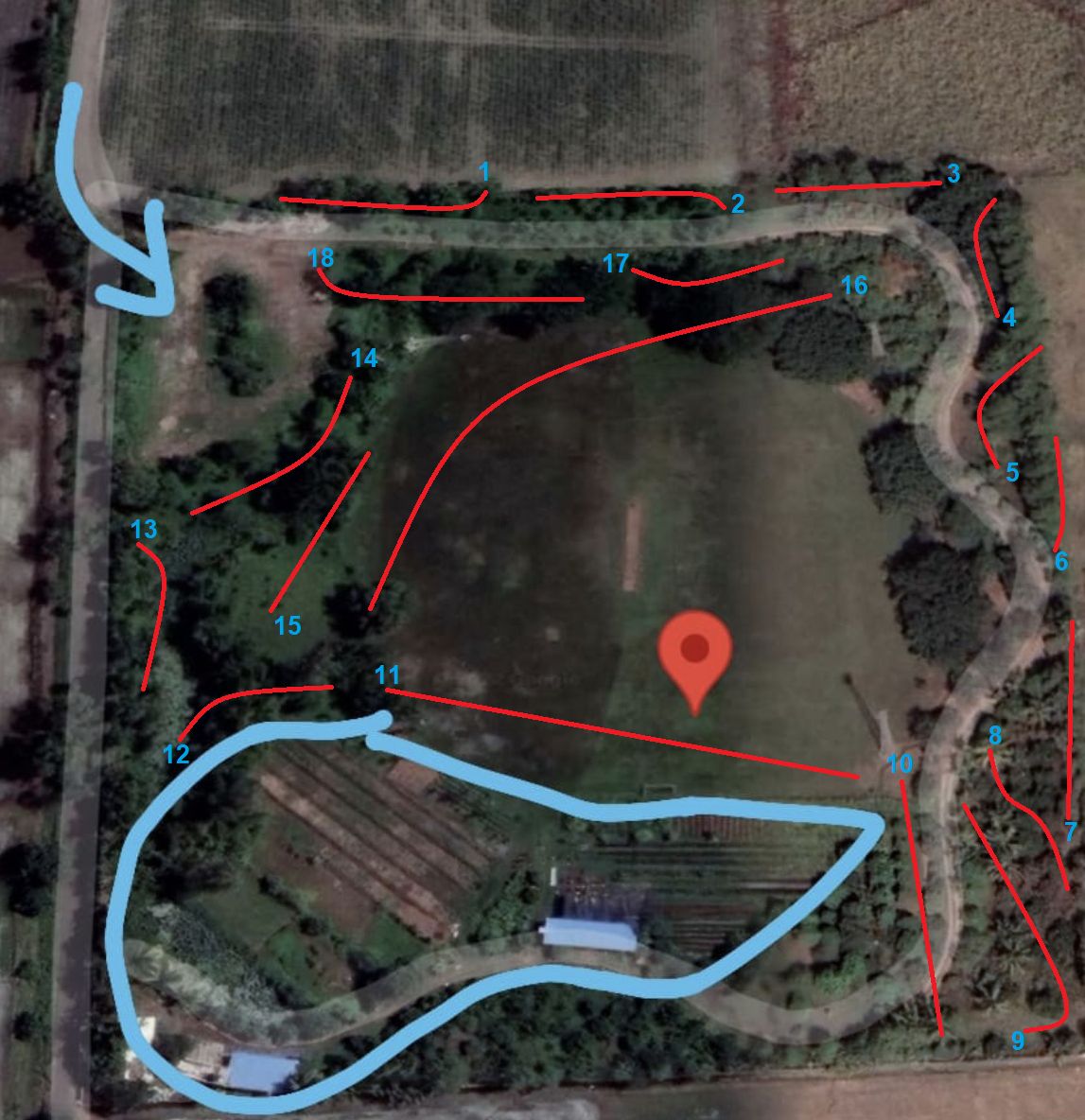 KG Farm aerial view