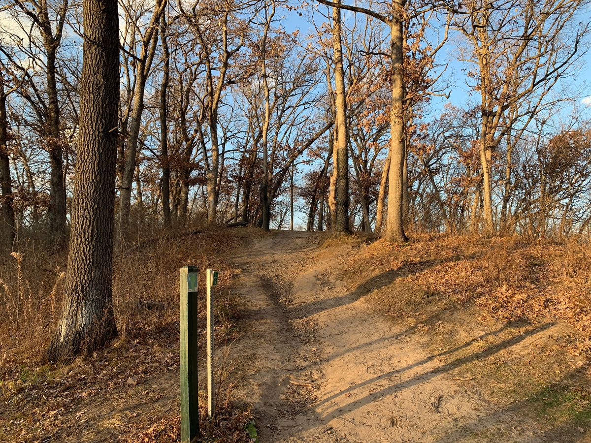 Hole 9 tee box