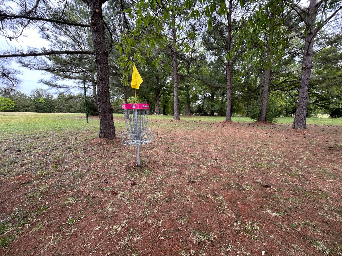 Looking back at 18’s tee