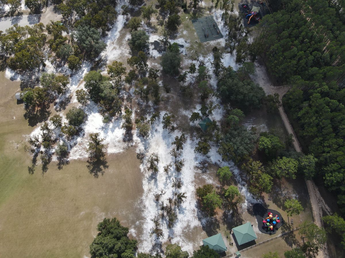 Aerial view of Hole 15