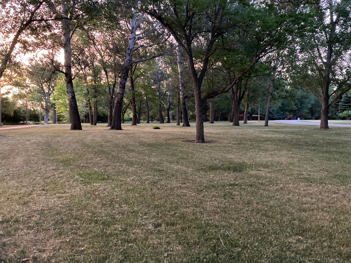 Midfield on Hole 2