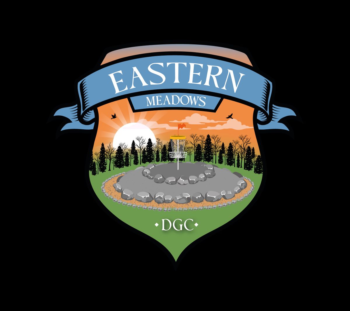 Eastern Meadows DGC logo