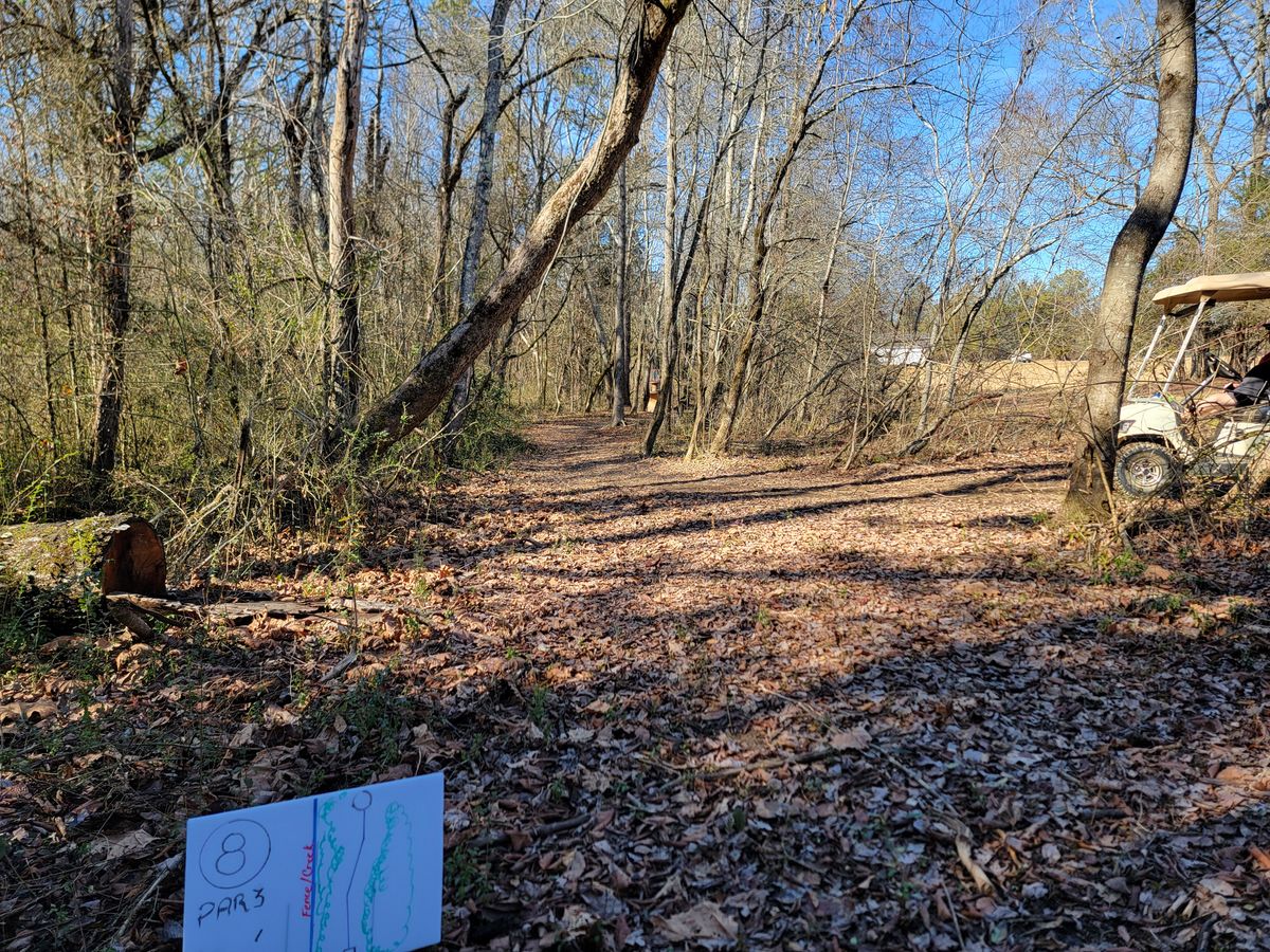 Hole 8 tee pad