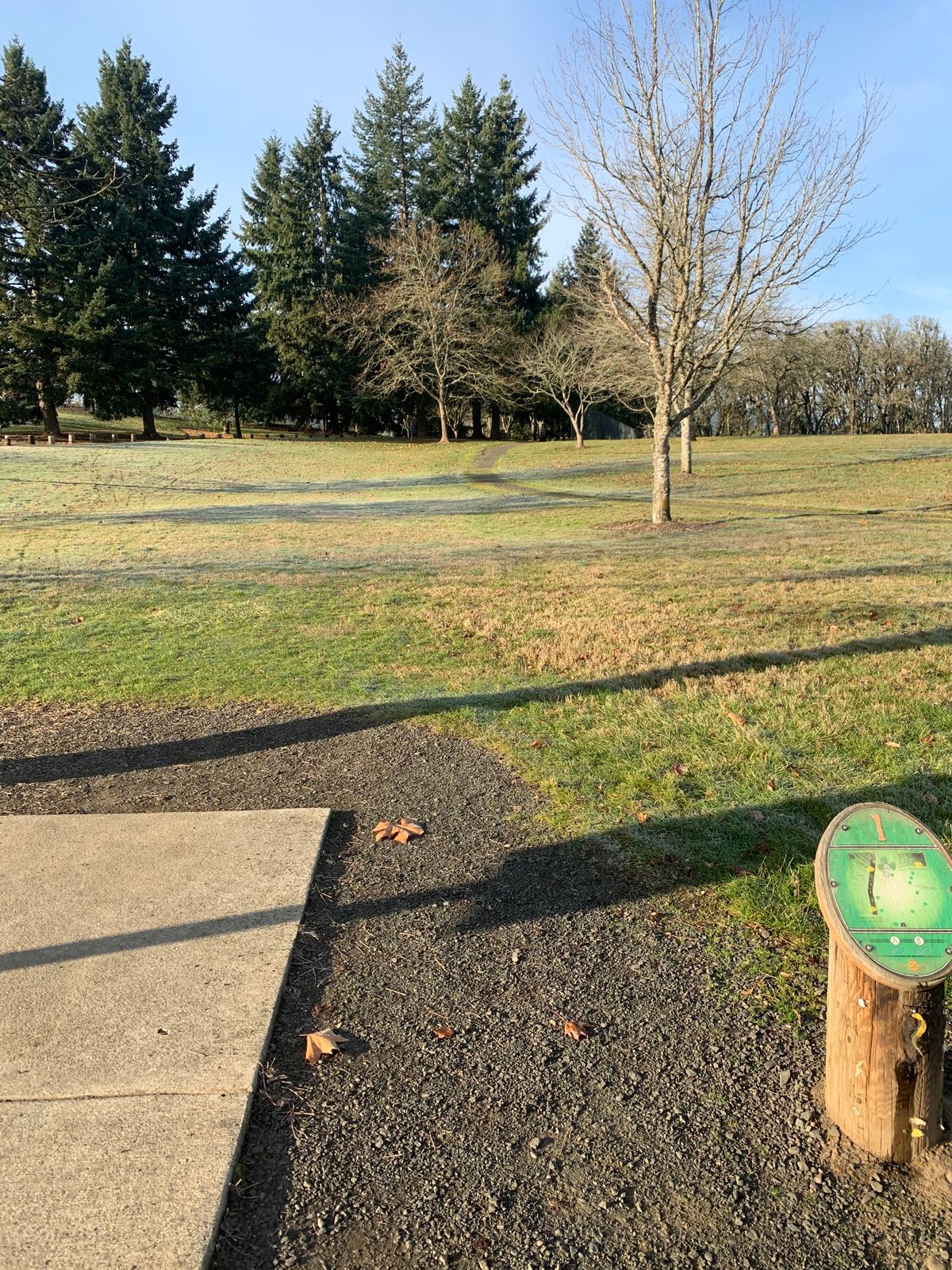 Hole 1!