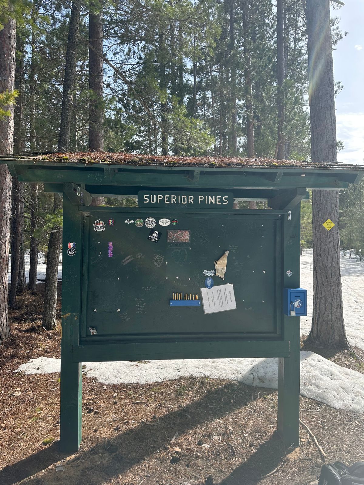 Course very well maintained ; April 20, 2025 ; watch out for snow tree crevasses