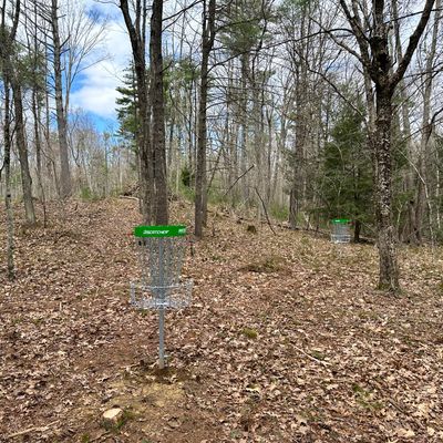 New Putting Baskets to the right of the first tee pad.