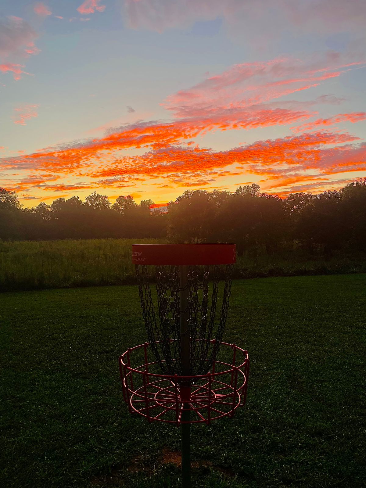 Hole 6 at dusk