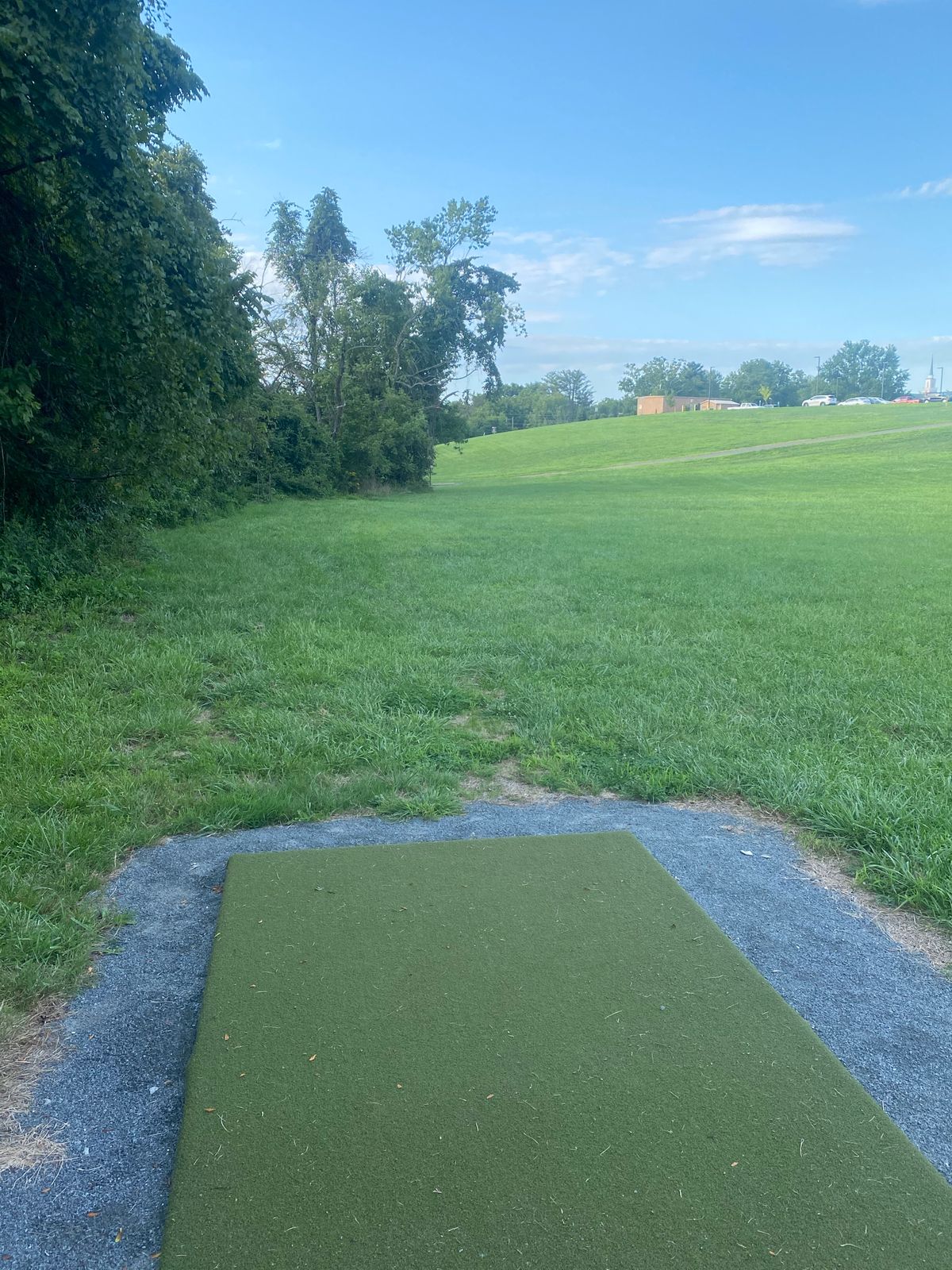 Hole 17 tee pad