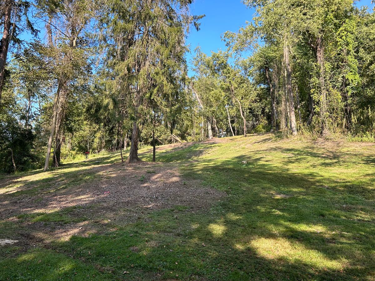 Hole 7 approach shot