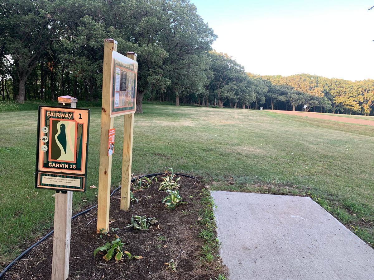 View of hole 1.
