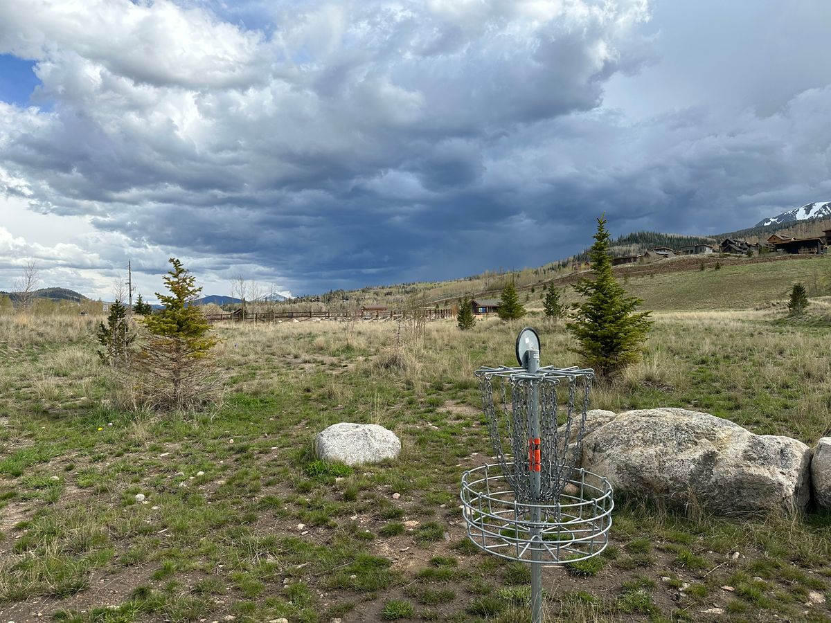 Hole 1 Basket to Tee