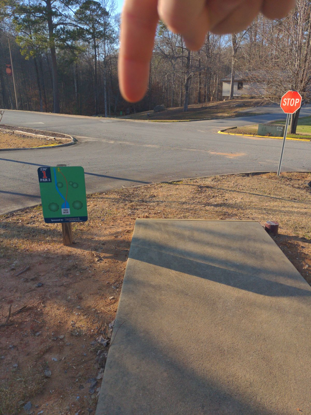 Moved teepad #1.