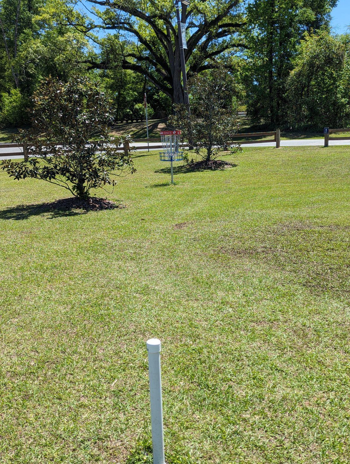Hole 17 A and Veteran Pin Locations