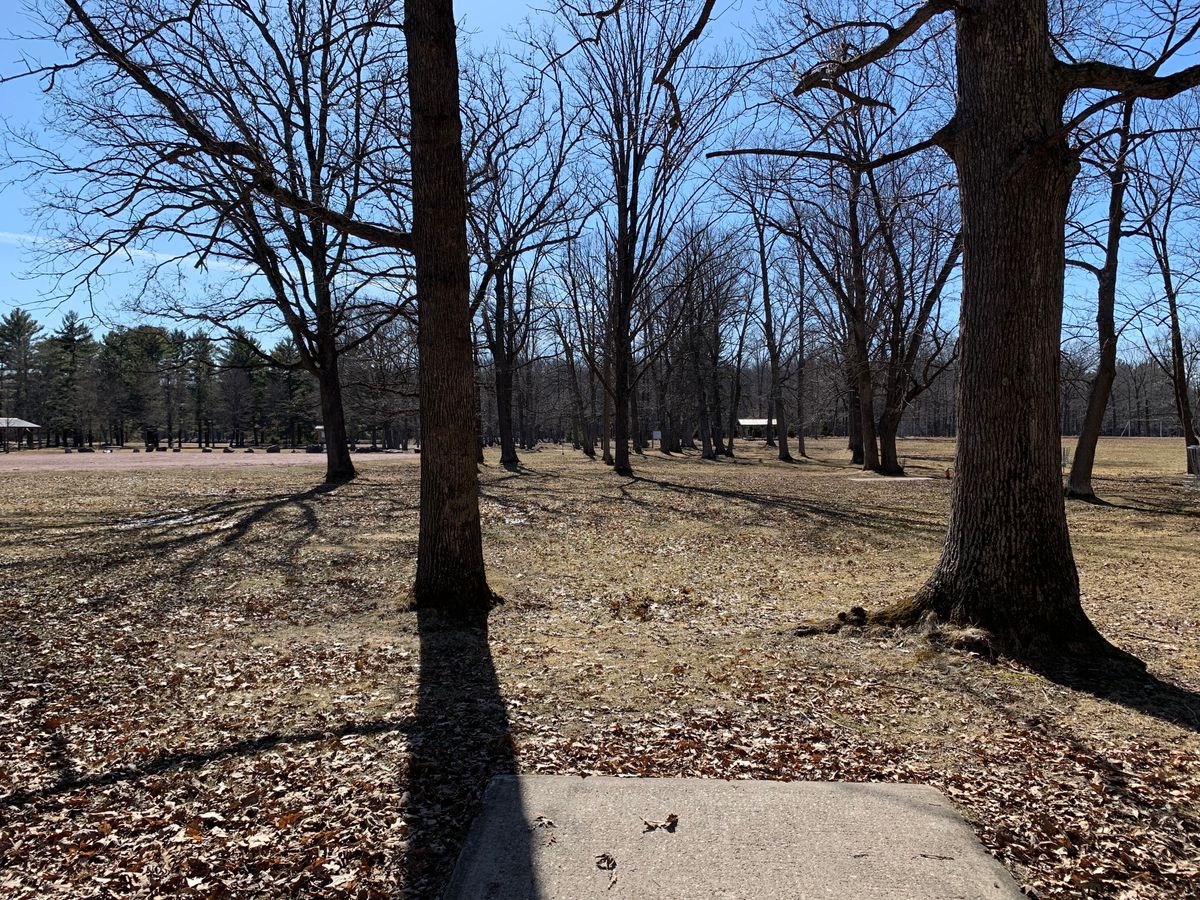 Hole 9 tee