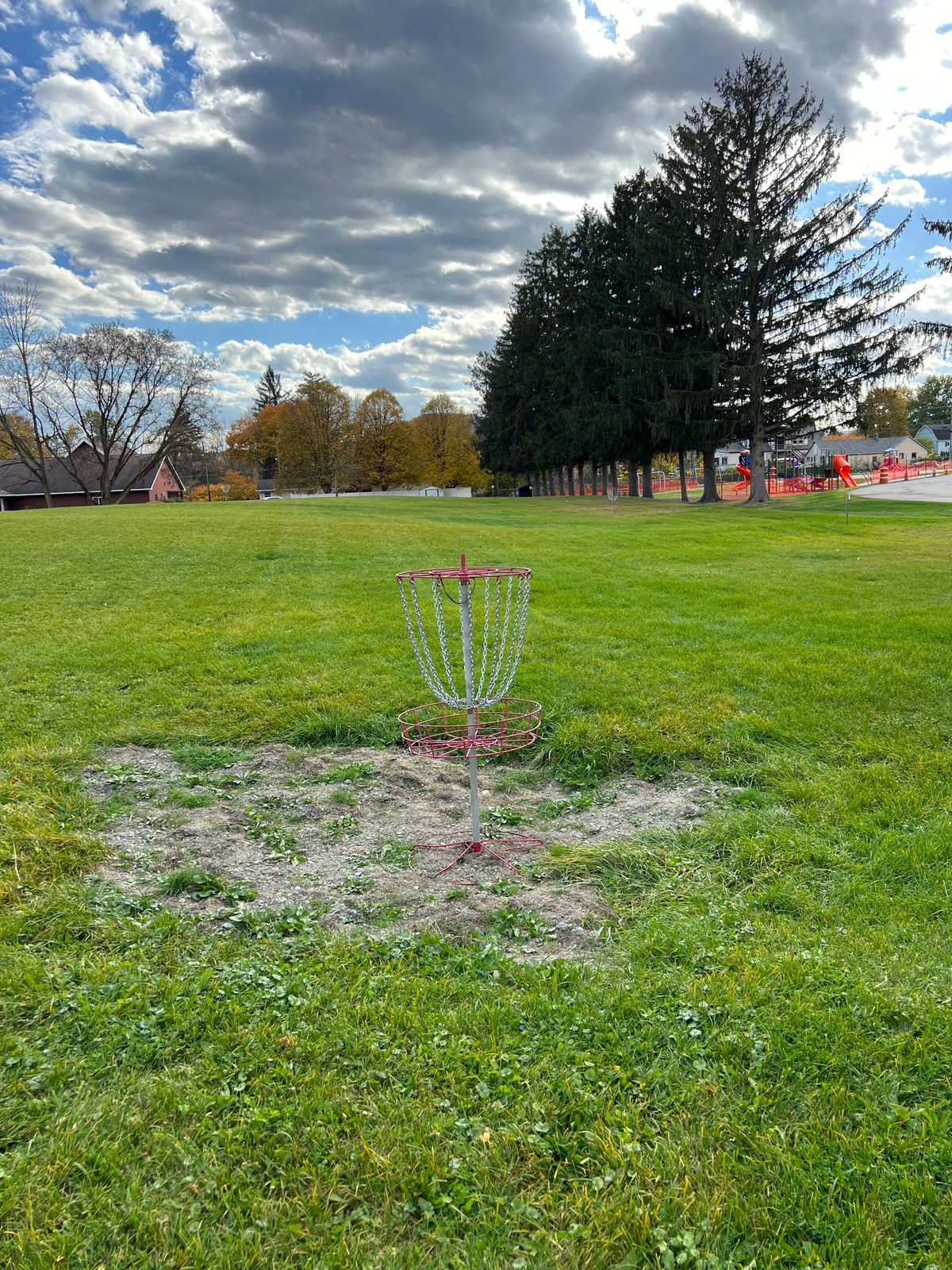 Hole one from opposite side