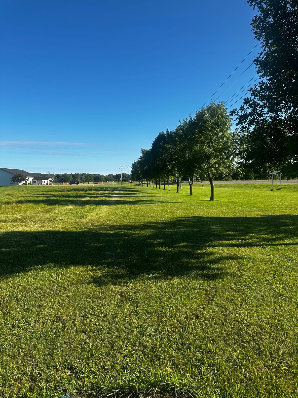 Hole 9 pin from tee box