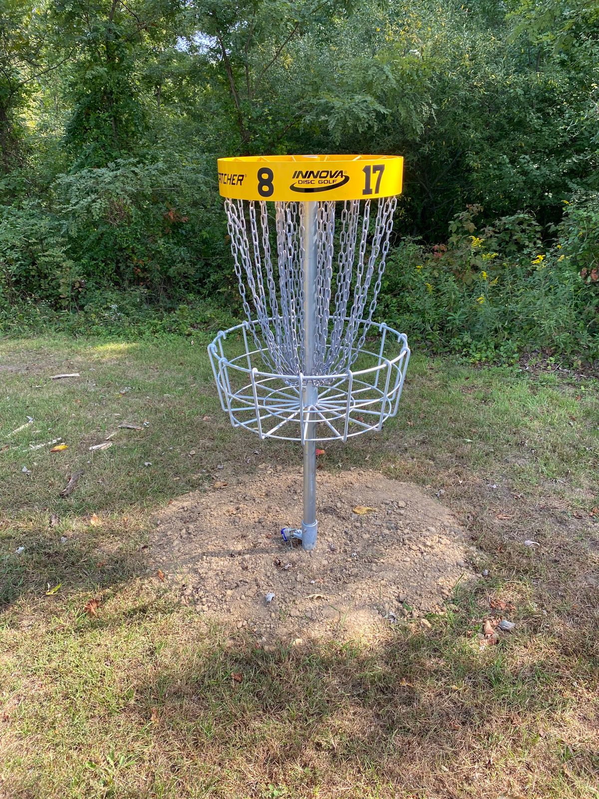 Basket for 8 and 17.