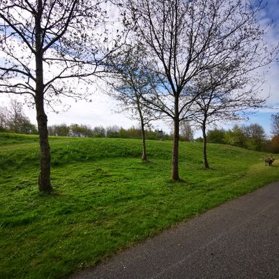 Green area on hole 3