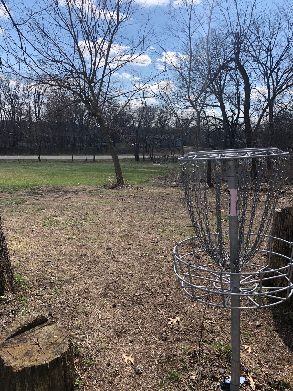 Hole 3 pin looking back
