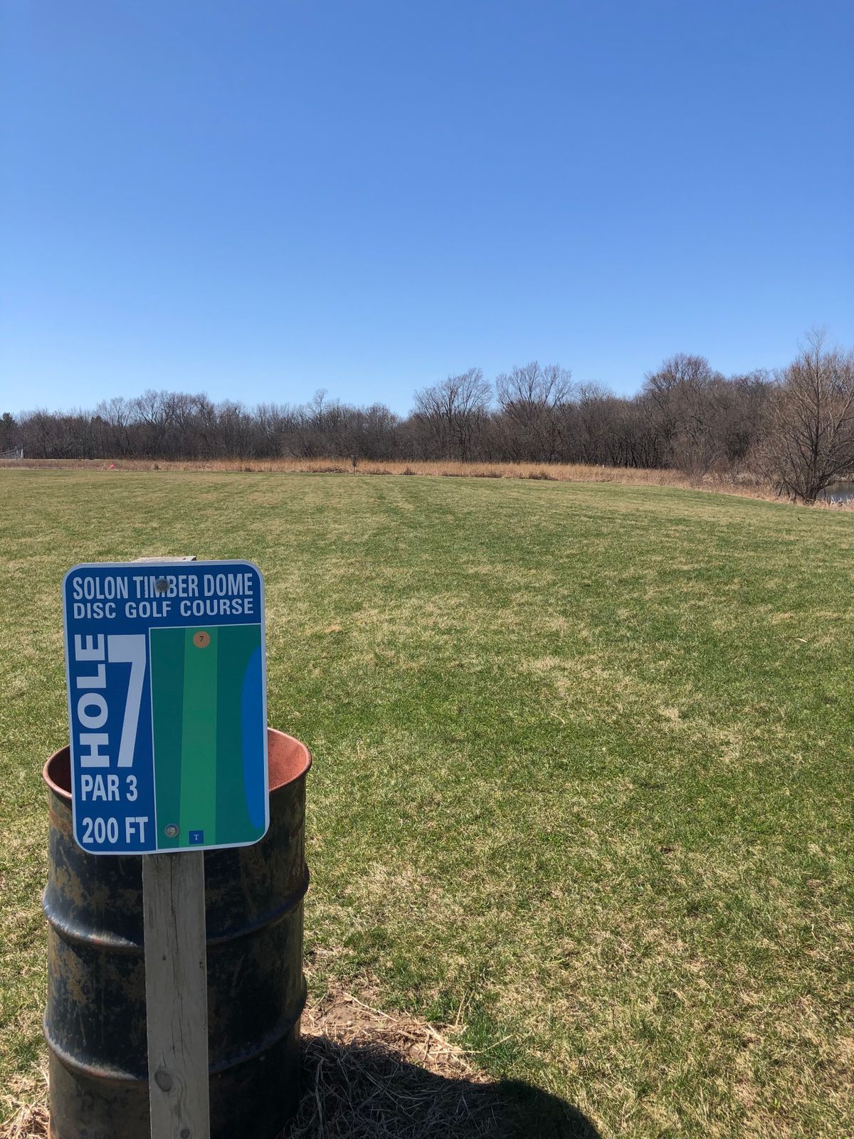 Hole 7 tee