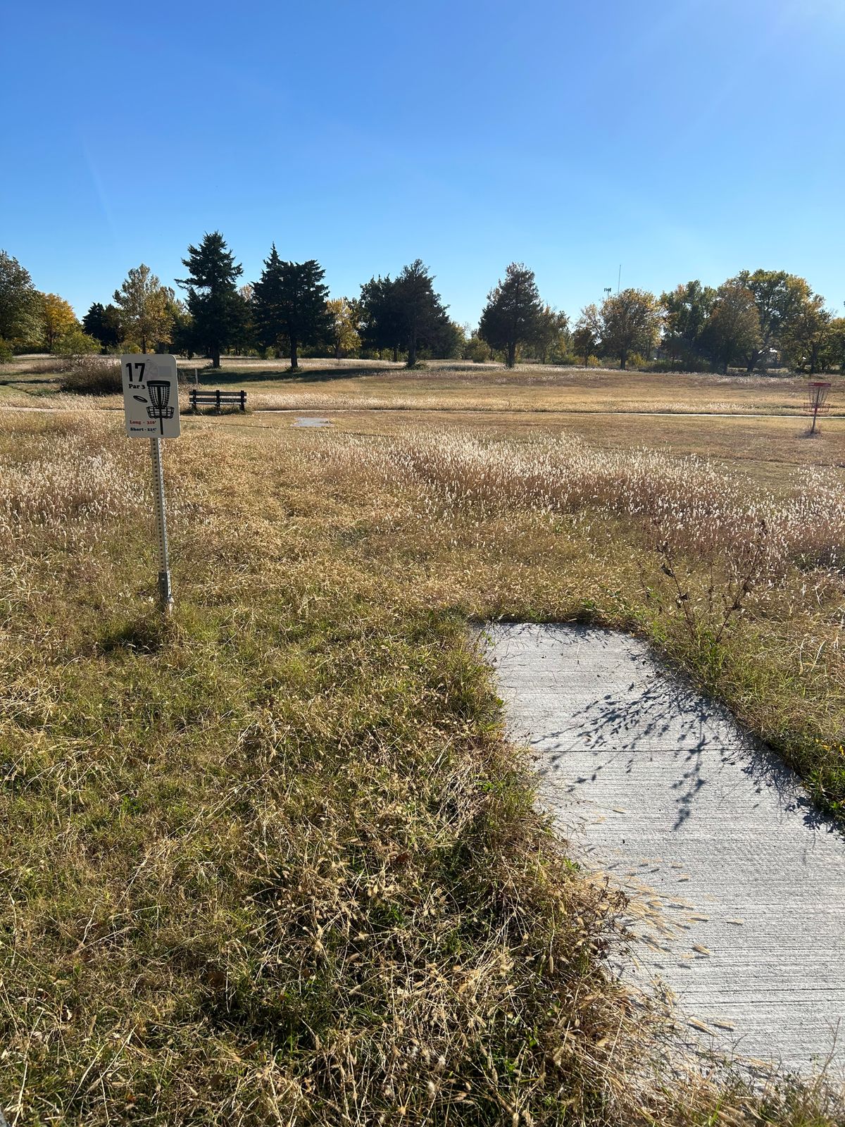 Hole 17 tee