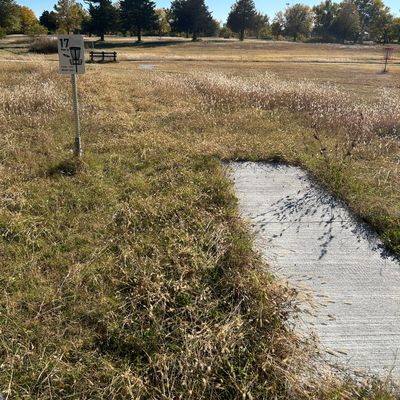 Hole 17 tee