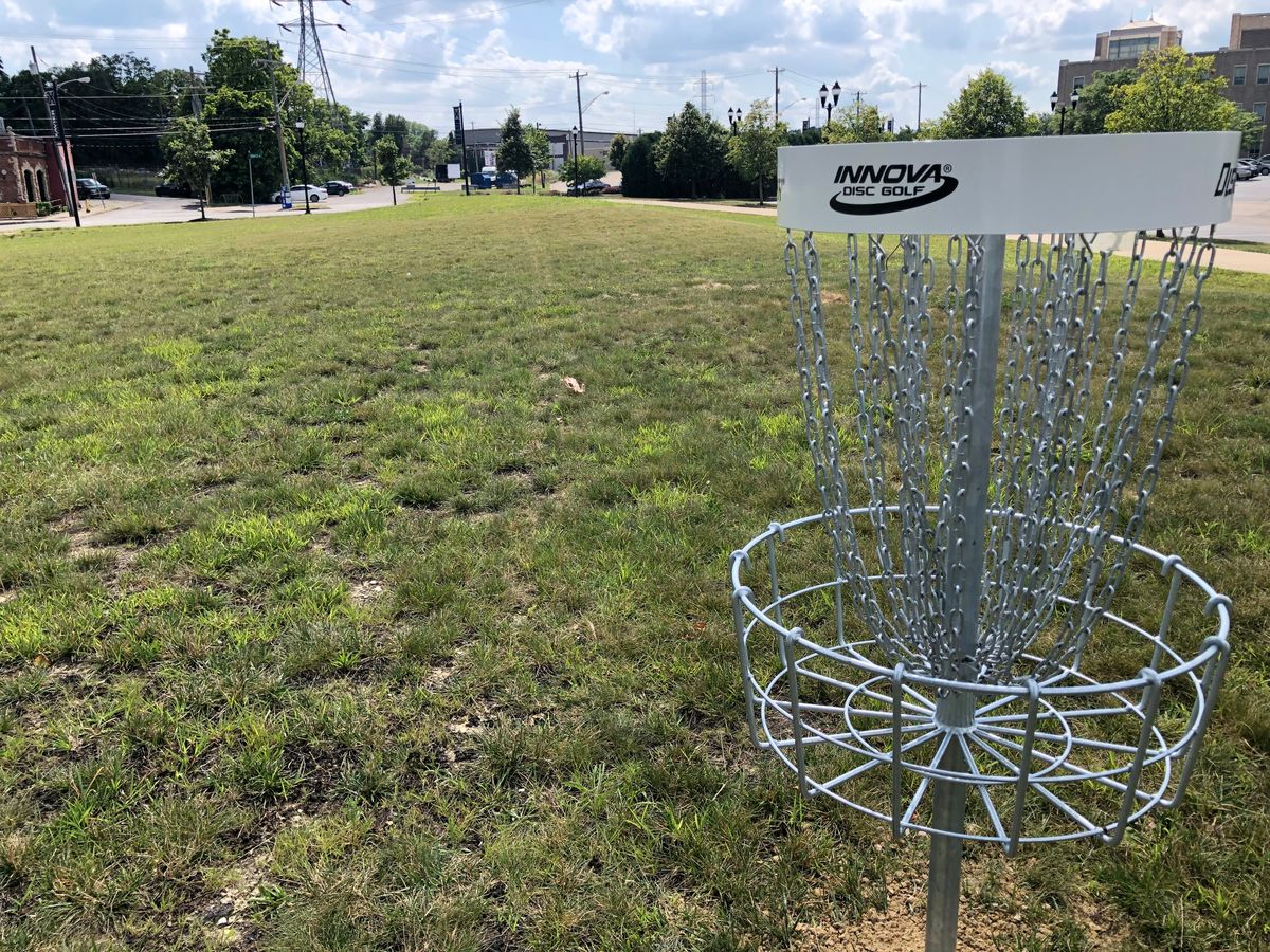 Hole 18 basket