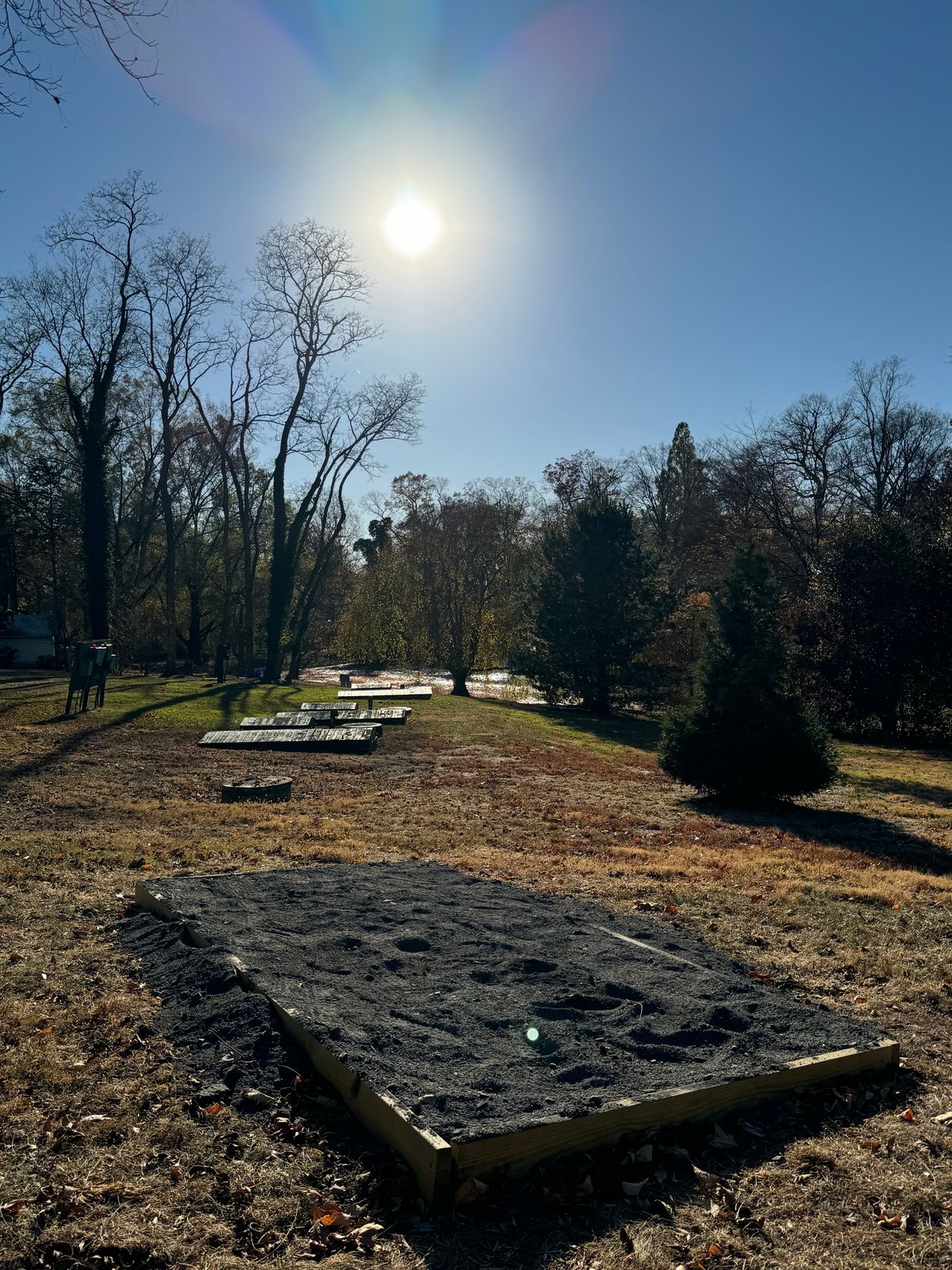 Hole 6 teebox