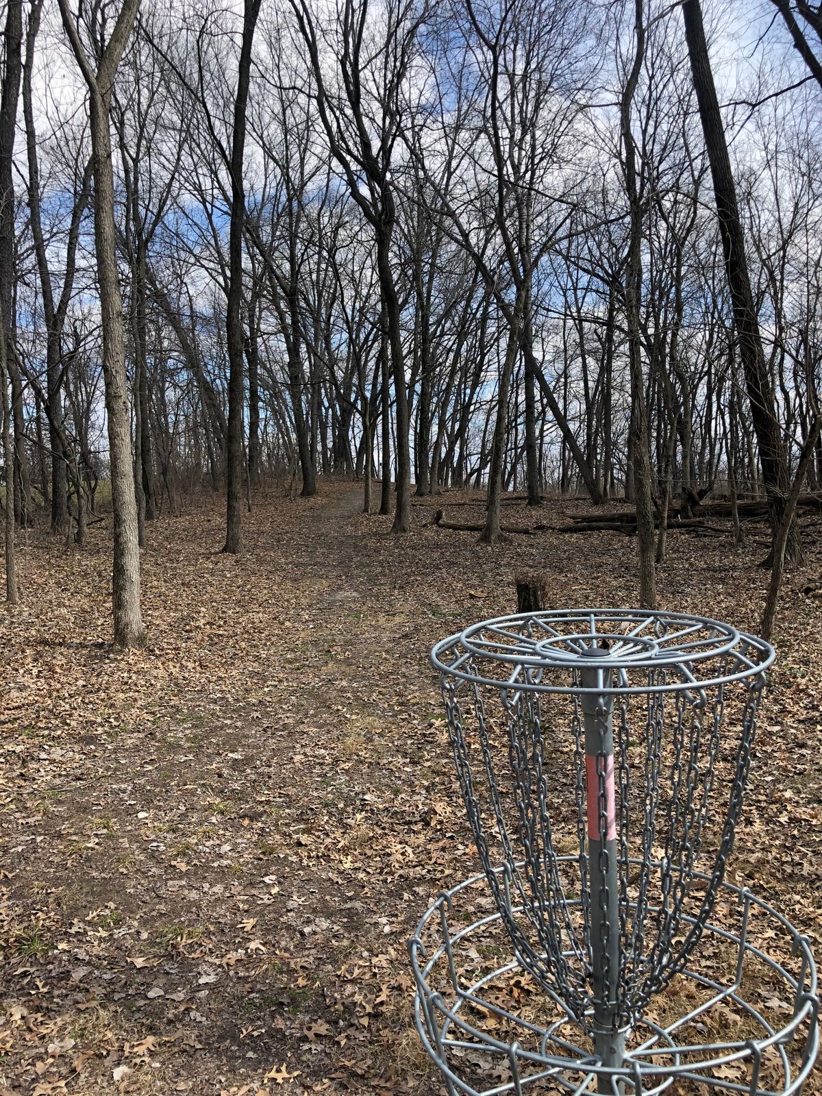 Hole 5 pin looking back