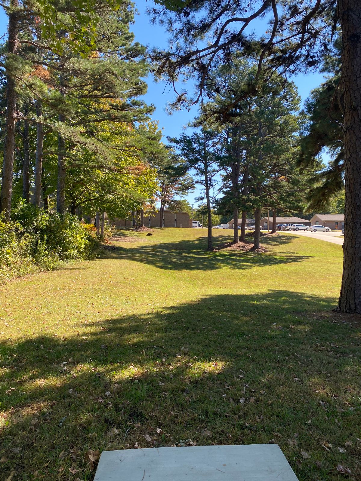 Hole 18 tee pad (red)