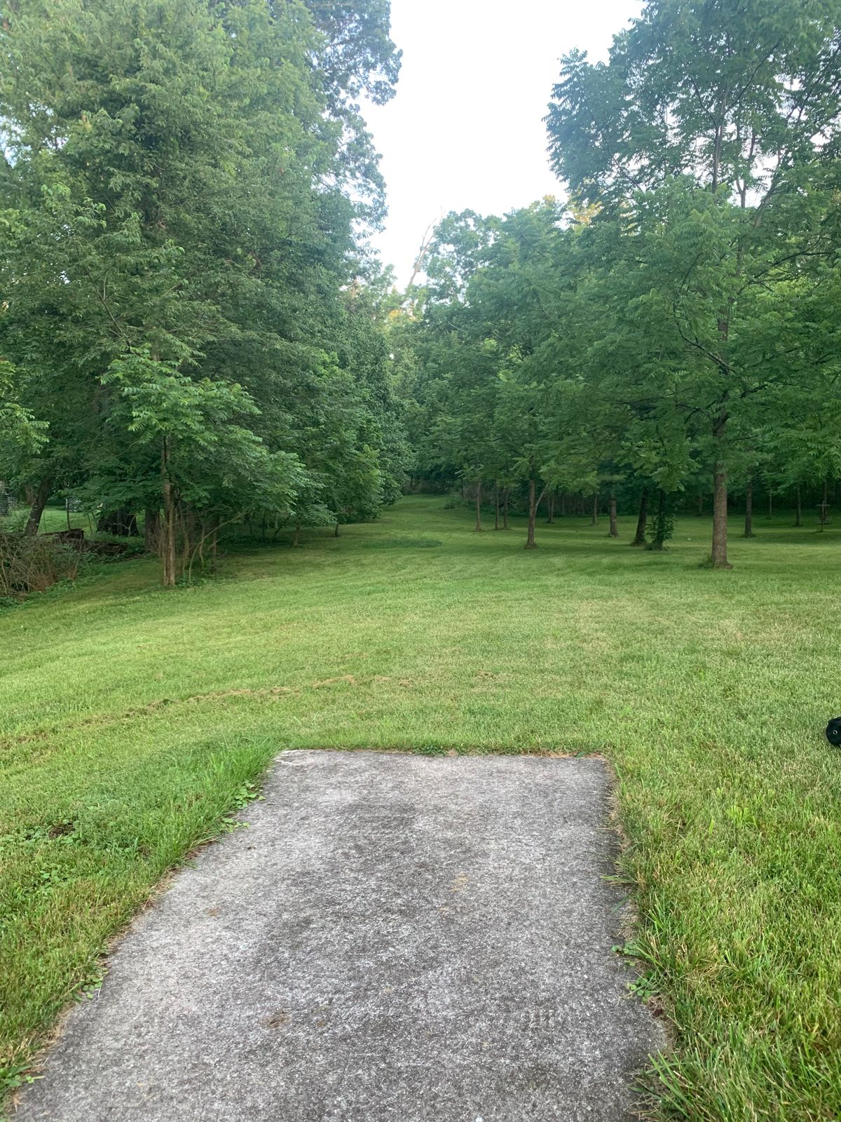 Hole 13 from the pad