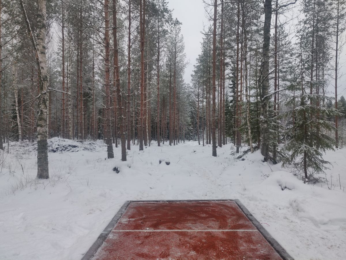 Talvikunto väylällä 8