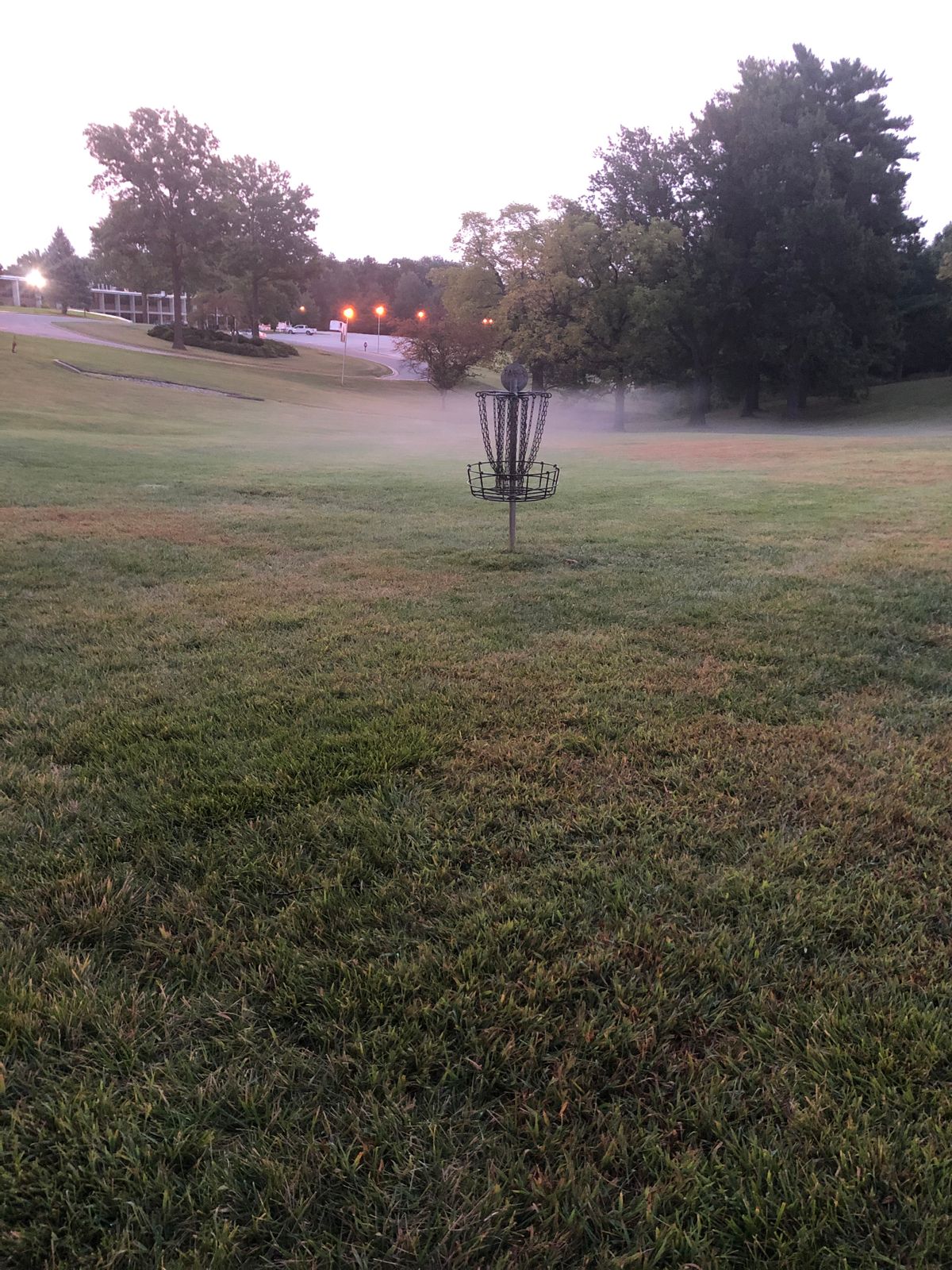 Cool fall mornings feel like the pacific northwest on this course amongst the aroma of fir trees.
