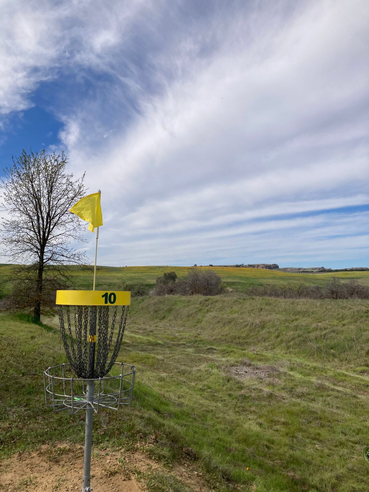 Hole 10 looking across the river to the hills on the Madera side.