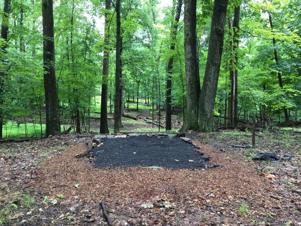 Hole 8 short tee