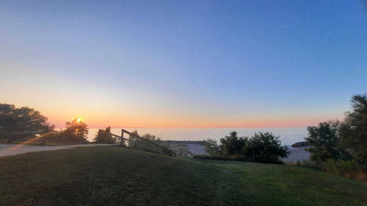 Gotta love the view of the lake