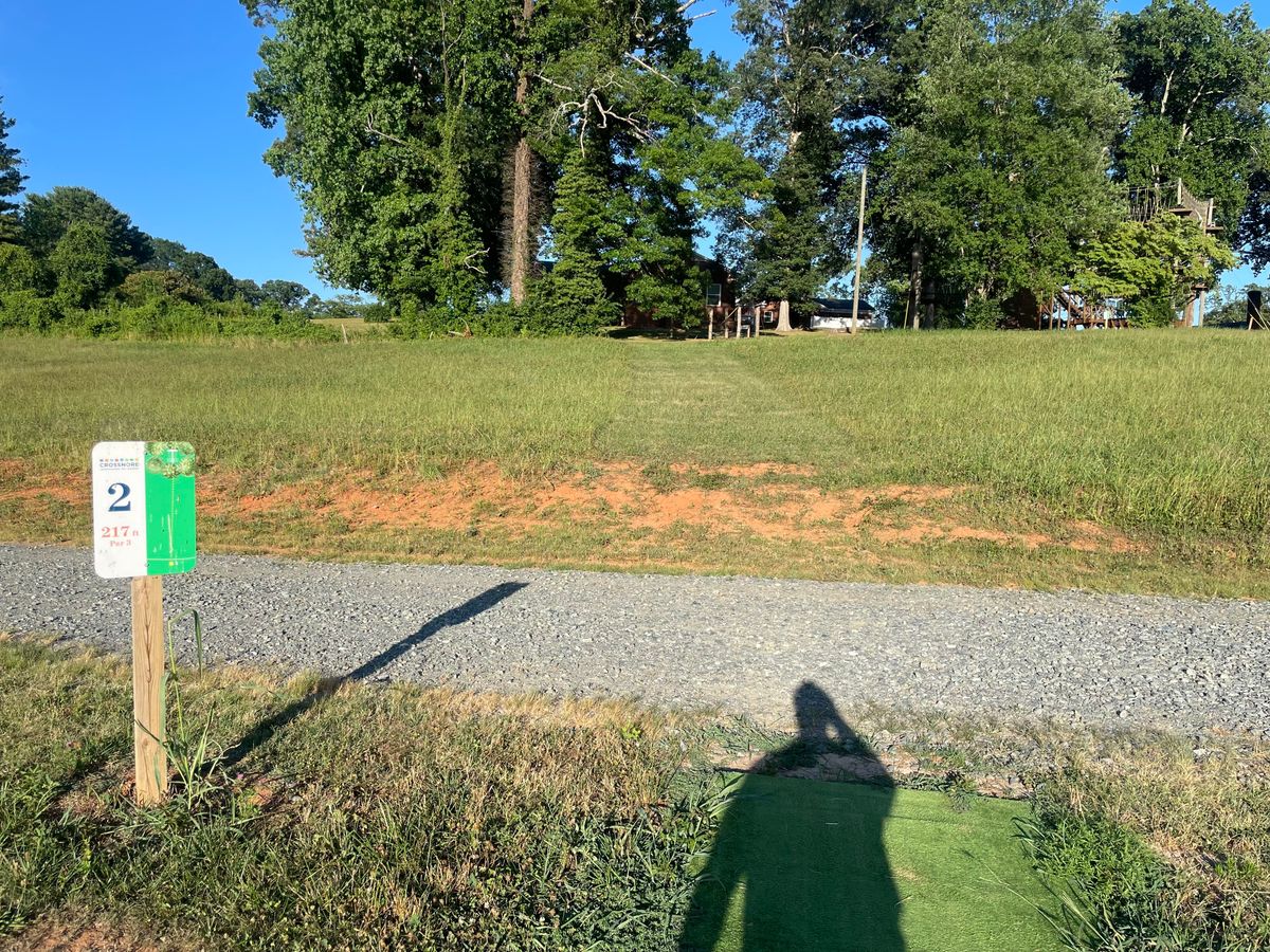 Hole 2 path