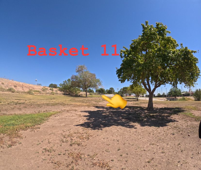 Basket 11. OB on the spillway