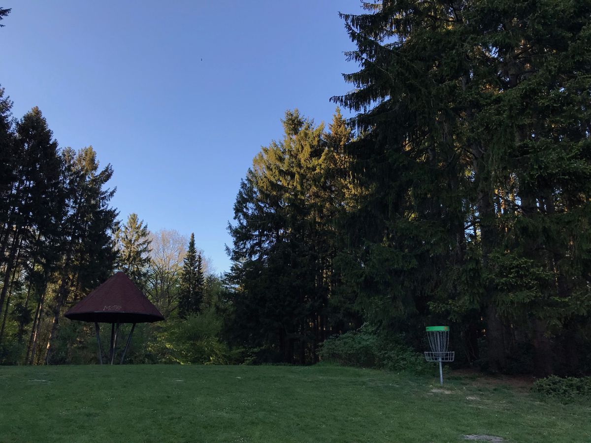 Hole 12: on top of a hill.