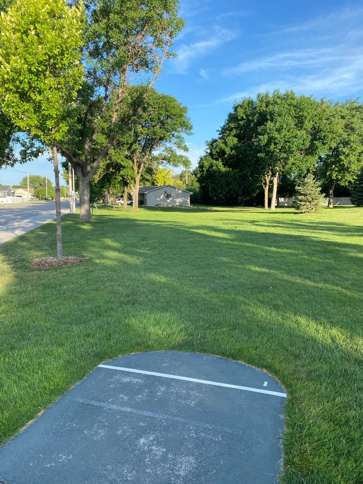 Hole 1 Tee Pad