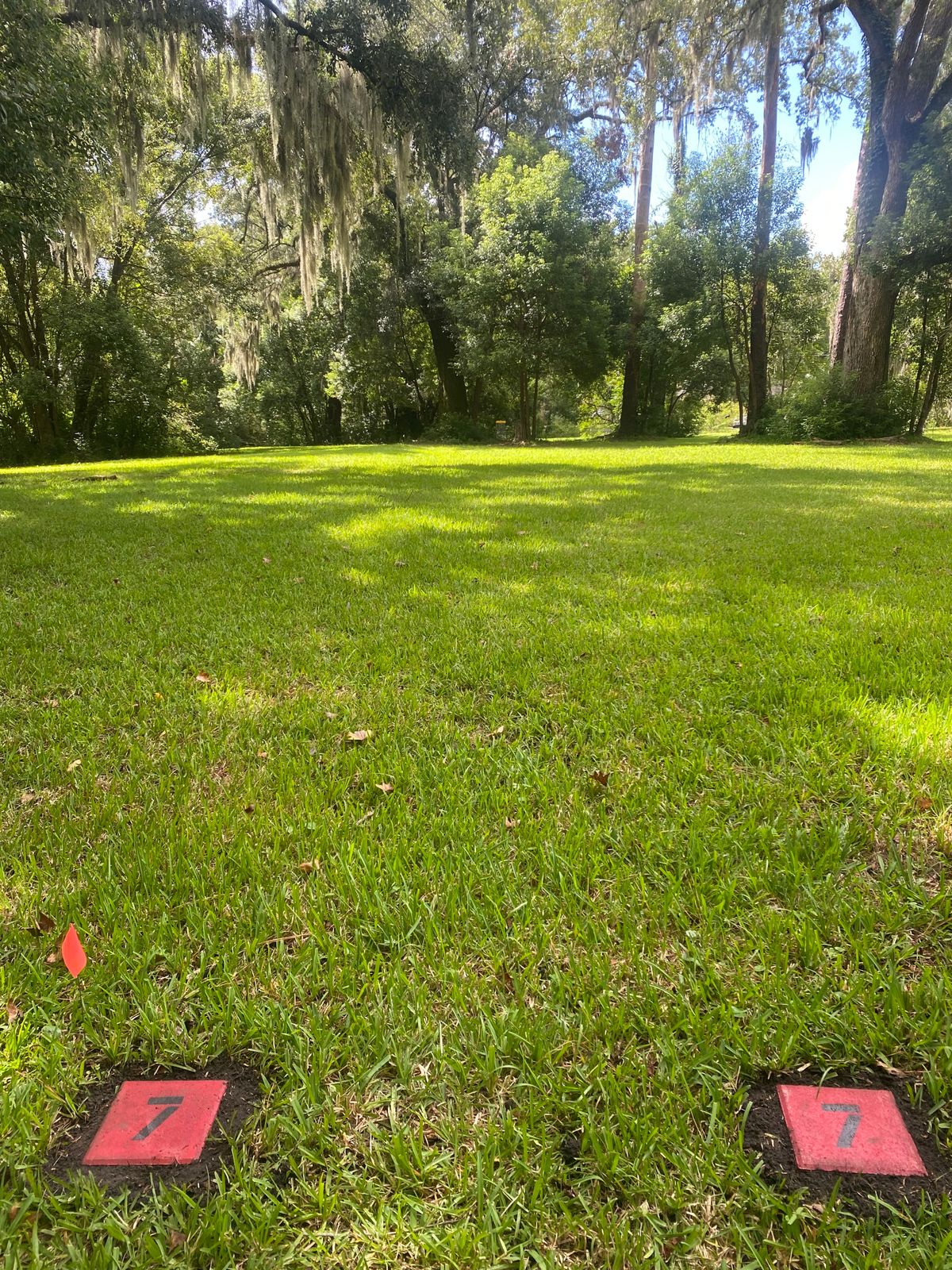Hole 7 Red Pad - 185 Feet