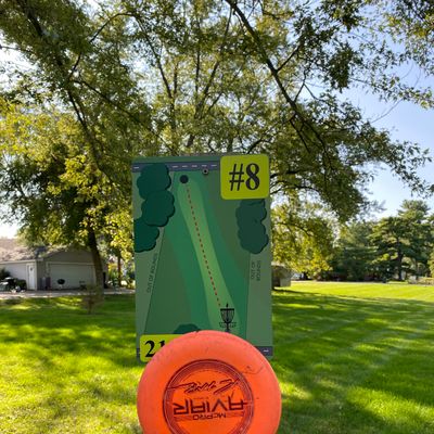 Hole # 8 Sign