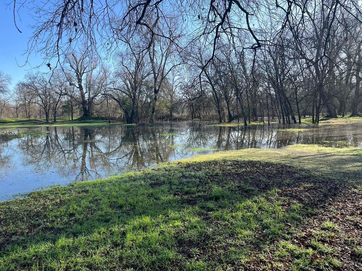 Wet winter from 2023. 15 has a temp water carry.
