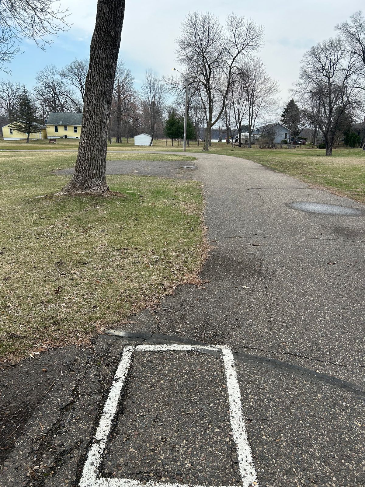 Hole 7 tee area