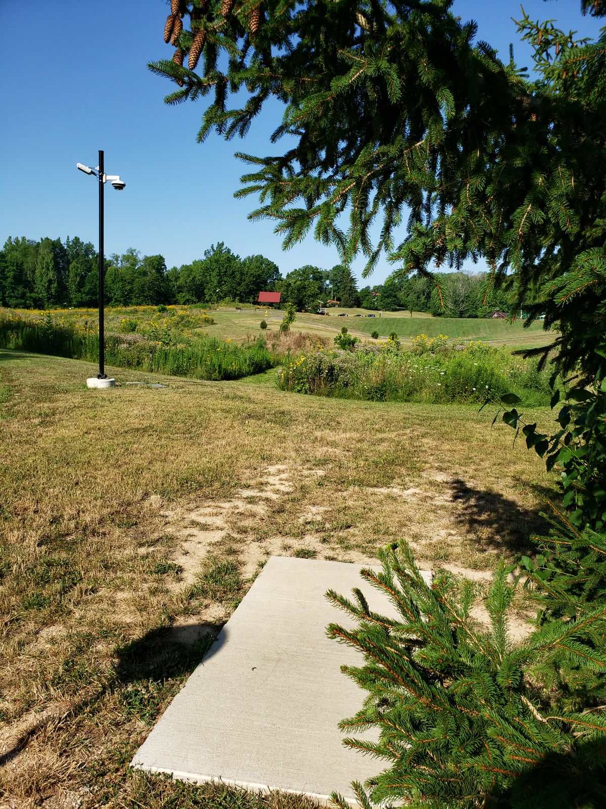 #9 Tee shot view.
