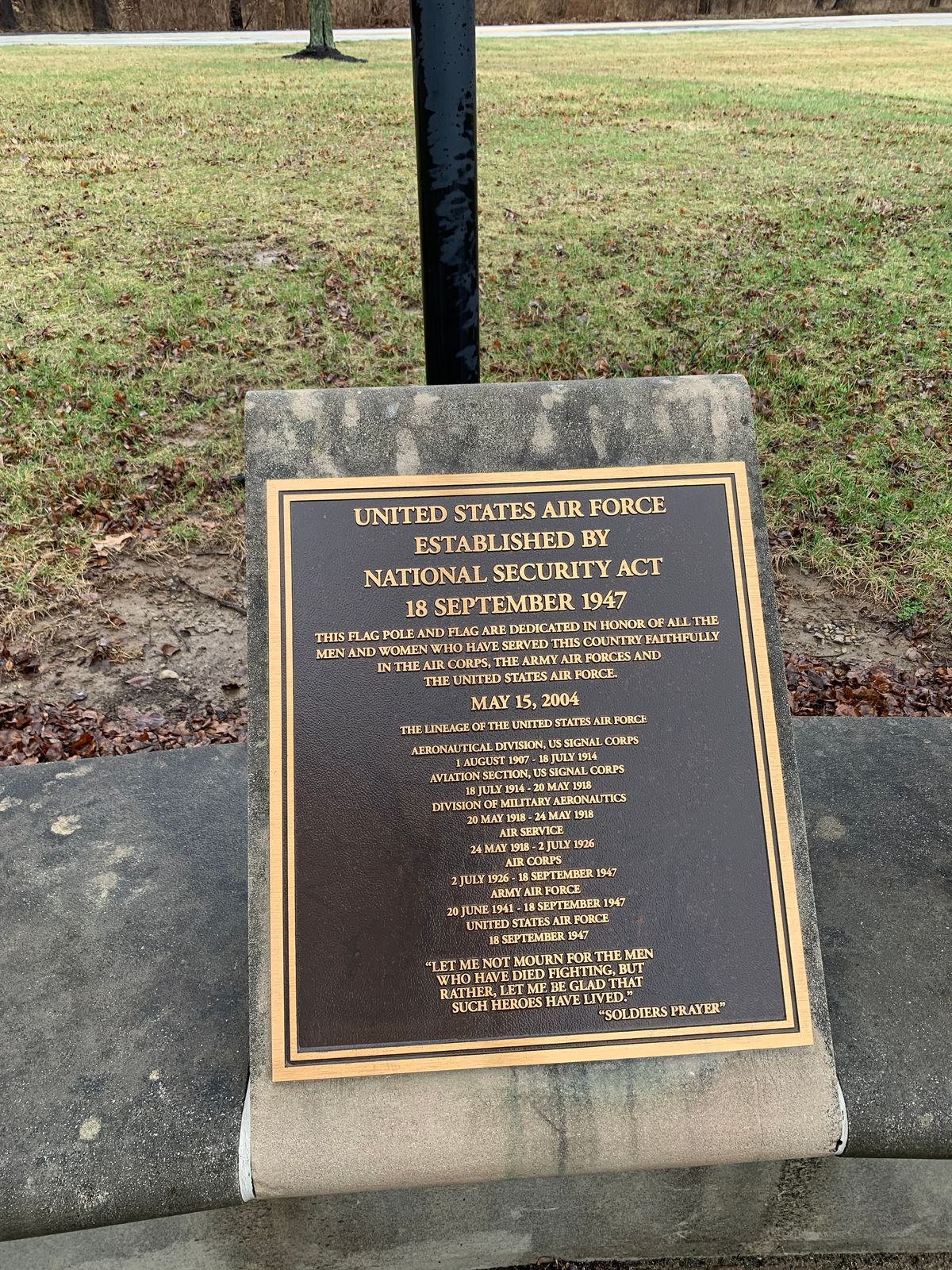 United States Air Force Stone