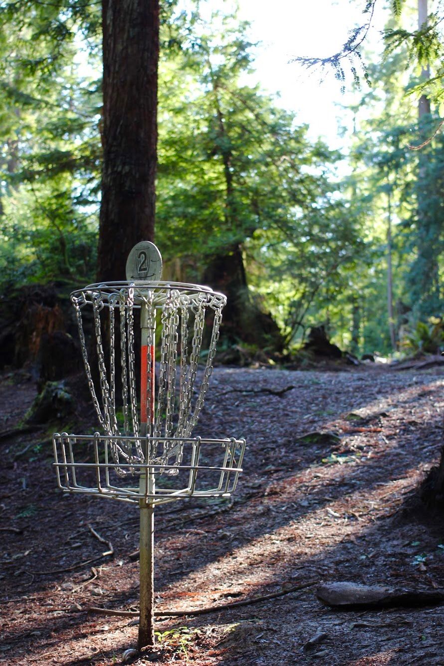 Hole 2 on a sunny afternoon