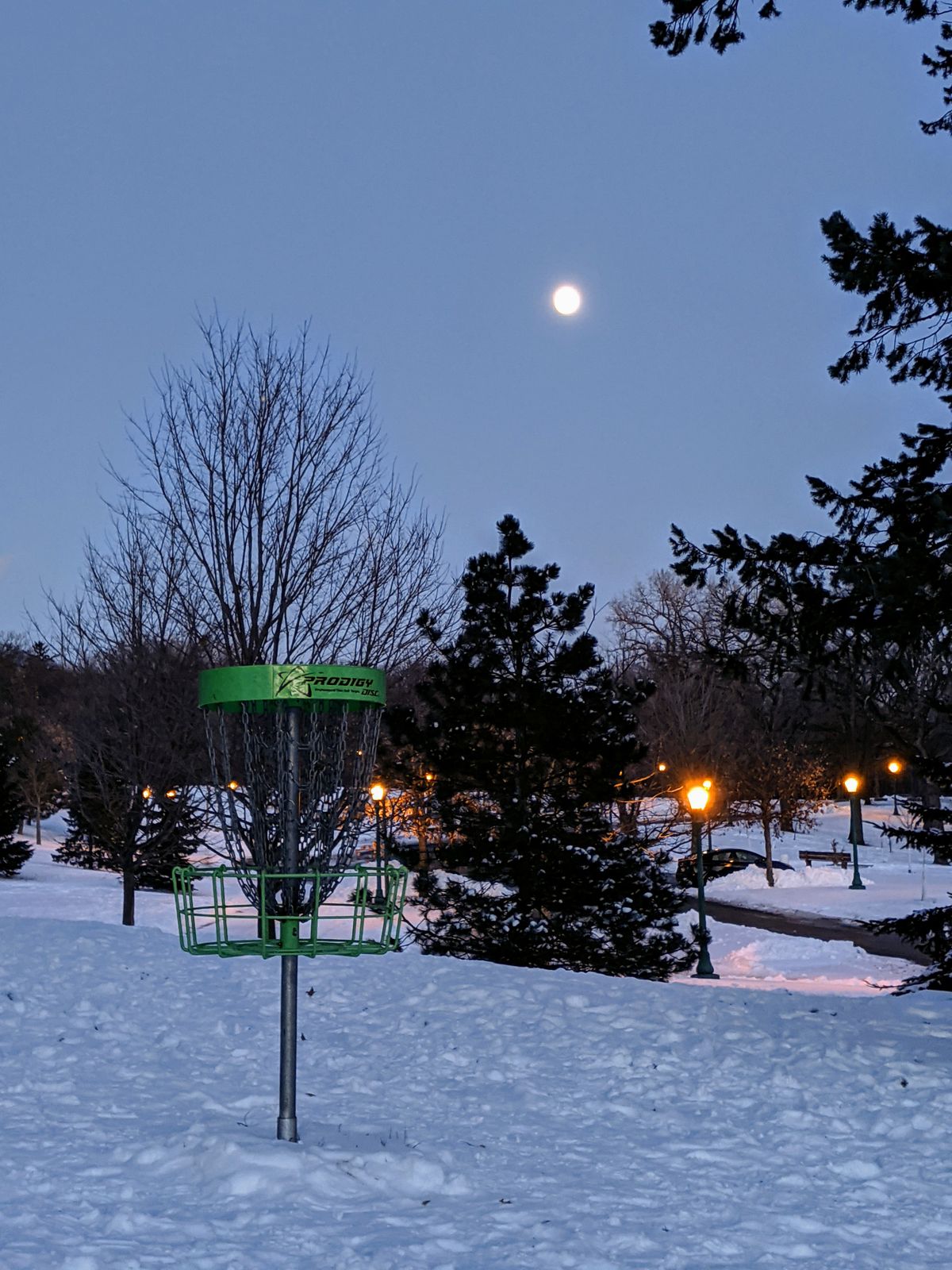 Hole 10 target