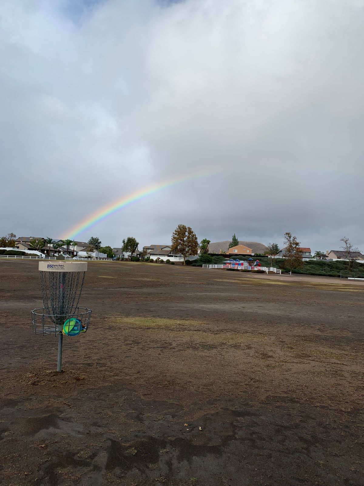 Hole 2 basket