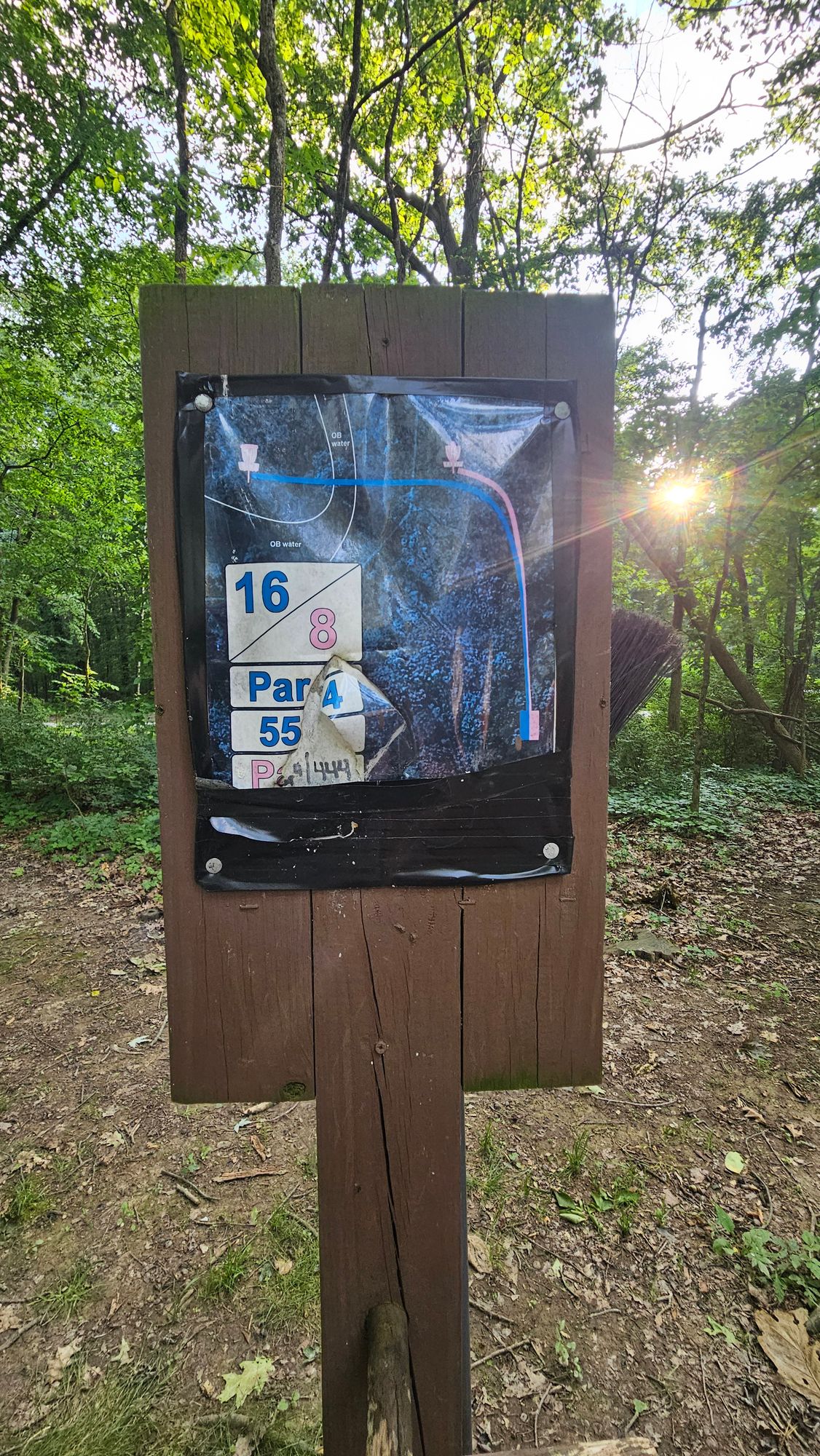 Poor sign condotion
condition